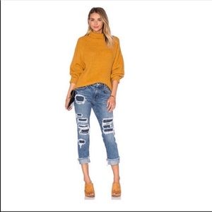 3 for $50🎉 Lovers + Friends Ezra crop distressed jeans